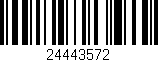 Código de barras (EAN, GTIN, SKU, ISBN): '24443572'