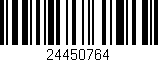 Código de barras (EAN, GTIN, SKU, ISBN): '24450764'