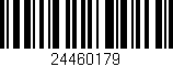 Código de barras (EAN, GTIN, SKU, ISBN): '24460179'