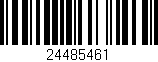 Código de barras (EAN, GTIN, SKU, ISBN): '24485461'