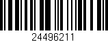 Código de barras (EAN, GTIN, SKU, ISBN): '24496211'