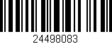 Código de barras (EAN, GTIN, SKU, ISBN): '24498083'