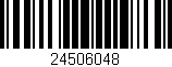Código de barras (EAN, GTIN, SKU, ISBN): '24506048'