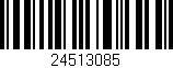 Código de barras (EAN, GTIN, SKU, ISBN): '24513085'