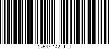 Código de barras (EAN, GTIN, SKU, ISBN): '24537_142_0_U'