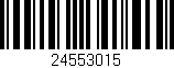 Código de barras (EAN, GTIN, SKU, ISBN): '24553015'