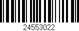 Código de barras (EAN, GTIN, SKU, ISBN): '24553022'