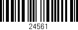 Código de barras (EAN, GTIN, SKU, ISBN): '24561'