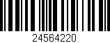 Código de barras (EAN, GTIN, SKU, ISBN): '24564220'