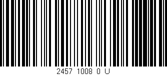 Código de barras (EAN, GTIN, SKU, ISBN): '2457_1008_0_U'