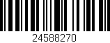 Código de barras (EAN, GTIN, SKU, ISBN): '24588270'
