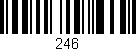 Código de barras (EAN, GTIN, SKU, ISBN): '246'