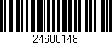 Código de barras (EAN, GTIN, SKU, ISBN): '24600148'