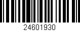 Código de barras (EAN, GTIN, SKU, ISBN): '24601930'