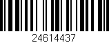 Código de barras (EAN, GTIN, SKU, ISBN): '24614437'