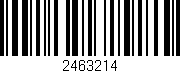 Código de barras (EAN, GTIN, SKU, ISBN): '2463214'