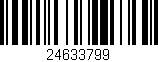 Código de barras (EAN, GTIN, SKU, ISBN): '24633799'