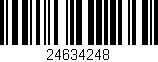 Código de barras (EAN, GTIN, SKU, ISBN): '24634248'