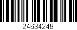 Código de barras (EAN, GTIN, SKU, ISBN): '24634249'