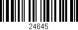 Código de barras (EAN, GTIN, SKU, ISBN): '24645'