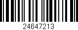 Código de barras (EAN, GTIN, SKU, ISBN): '24647213'
