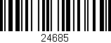 Código de barras (EAN, GTIN, SKU, ISBN): '24685'