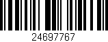 Código de barras (EAN, GTIN, SKU, ISBN): '24697767'