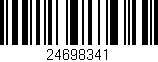 Código de barras (EAN, GTIN, SKU, ISBN): '24698341'