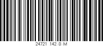 Código de barras (EAN, GTIN, SKU, ISBN): '24721_142_0_M'