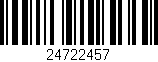 Código de barras (EAN, GTIN, SKU, ISBN): '24722457'
