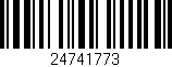 Código de barras (EAN, GTIN, SKU, ISBN): '24741773'