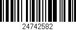Código de barras (EAN, GTIN, SKU, ISBN): '24742582'