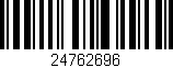 Código de barras (EAN, GTIN, SKU, ISBN): '24762696'