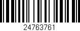 Código de barras (EAN, GTIN, SKU, ISBN): '24763761'
