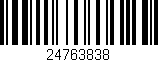 Código de barras (EAN, GTIN, SKU, ISBN): '24763838'