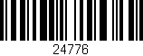 Código de barras (EAN, GTIN, SKU, ISBN): '24776'