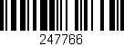 Código de barras (EAN, GTIN, SKU, ISBN): '247766'