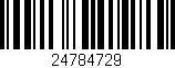 Código de barras (EAN, GTIN, SKU, ISBN): '24784729'