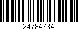 Código de barras (EAN, GTIN, SKU, ISBN): '24784734'