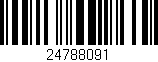 Código de barras (EAN, GTIN, SKU, ISBN): '24788091'