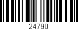 Código de barras (EAN, GTIN, SKU, ISBN): '24790'