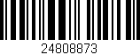 Código de barras (EAN, GTIN, SKU, ISBN): '24808873'