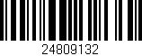 Código de barras (EAN, GTIN, SKU, ISBN): '24809132'