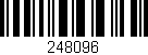 Código de barras (EAN, GTIN, SKU, ISBN): '248096'