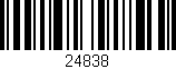Código de barras (EAN, GTIN, SKU, ISBN): '24838'