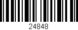 Código de barras (EAN, GTIN, SKU, ISBN): '24848'