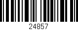 Código de barras (EAN, GTIN, SKU, ISBN): '24857'