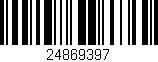 Código de barras (EAN, GTIN, SKU, ISBN): '24869397'