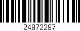 Código de barras (EAN, GTIN, SKU, ISBN): '24872297'