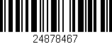 Código de barras (EAN, GTIN, SKU, ISBN): '24878467'